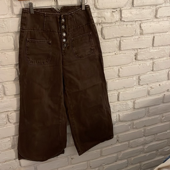 Free People Wide Leg Jeans - Picture 9 of 12